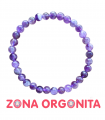 PULSERA AMATISTA CHEVRON 6MM